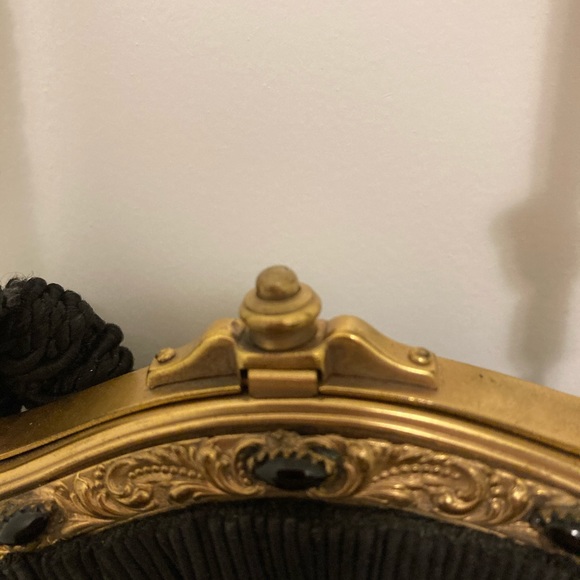 Antique brass evening purse - Picture 5 of 9